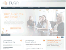 Tablet Screenshot of fuor.com